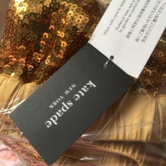 kate spade new york Sequin Straight Leg Pants - Picture 7 of 8